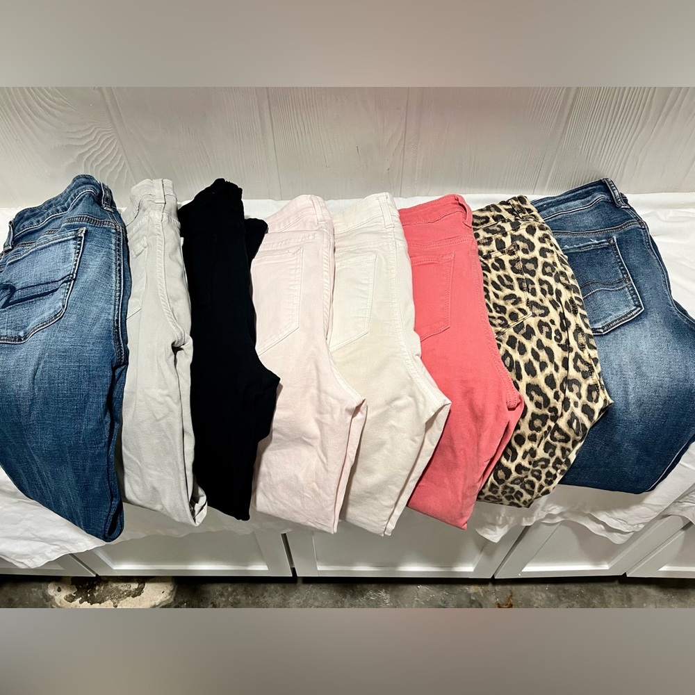 Women’s jean bundle. $15 each or $80 for bundle. More pictures can be sent
